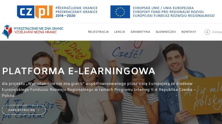Trwają intensywne prace nad przygotowaniem platformy e-learningowej w ramach projektu "Wykształcenie nie zna granic". 