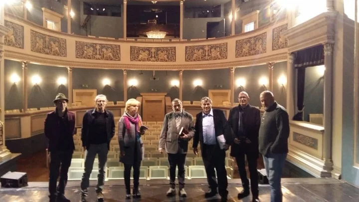 W teatrze Zdrojowym