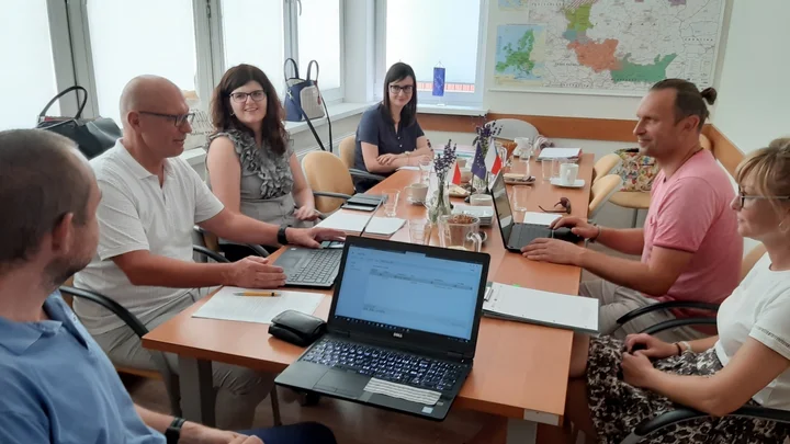 Spotkanie robocze partnerów projektu "Wykształcenie nie zna granic"