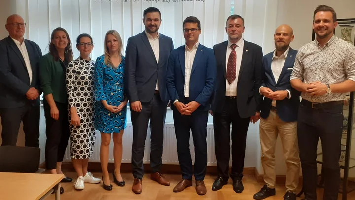 Spotkanie  Marszałka Macko z delegacją z Kraju Hradeckiego z Pavlem Buličkiem, 1. Zastępcą Hetmana Kraju Hradec Králové 